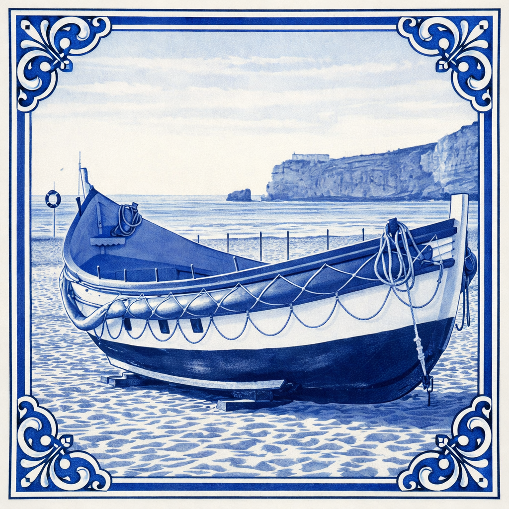Azulejo de Barco Português