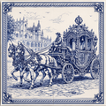 Carruagem Real Portuguese Tile
