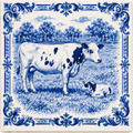 Vaca em Azulejo