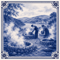 Azulejo Cozido das Furnas