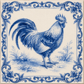 Azulejo Galo Português
