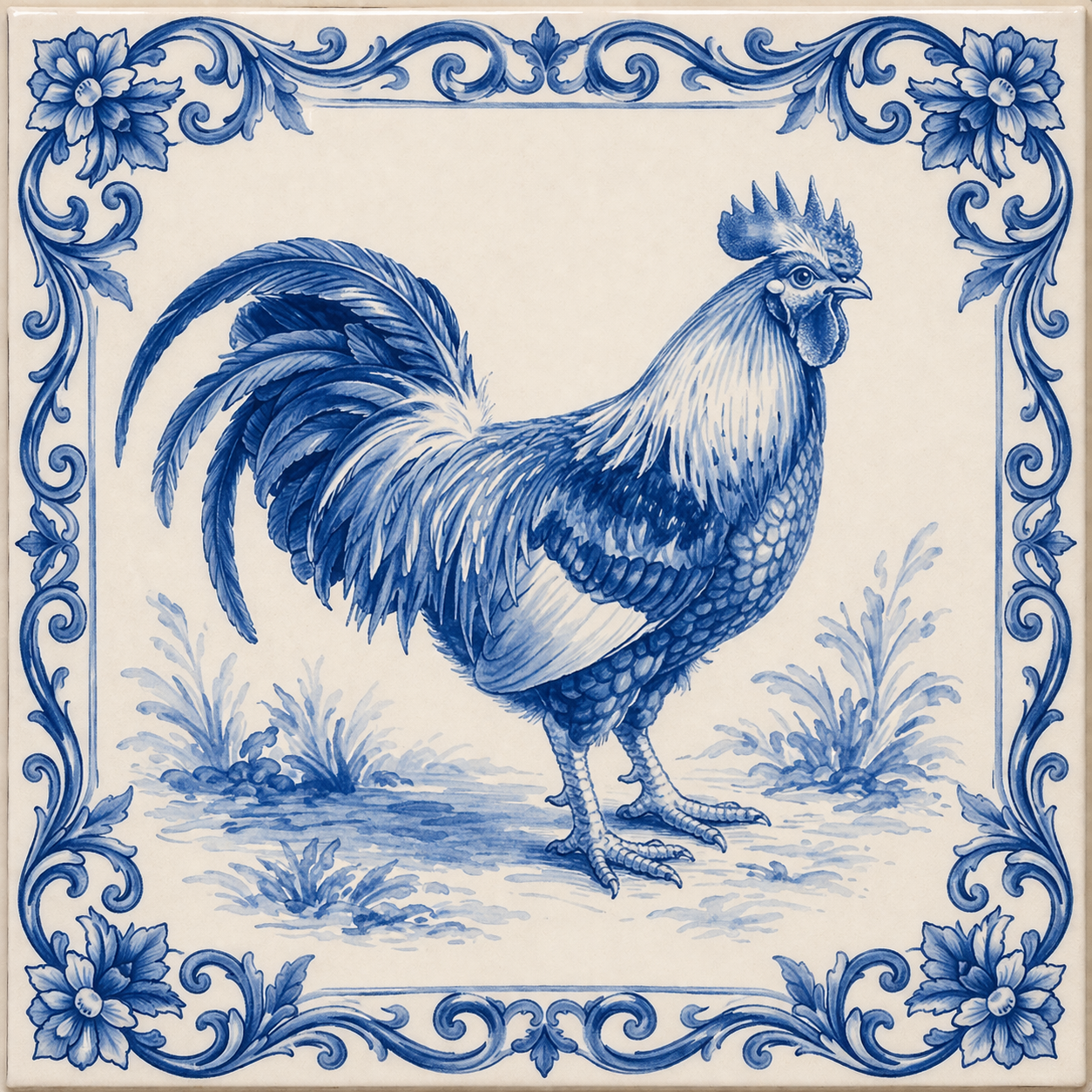 Azulejo Galo Português