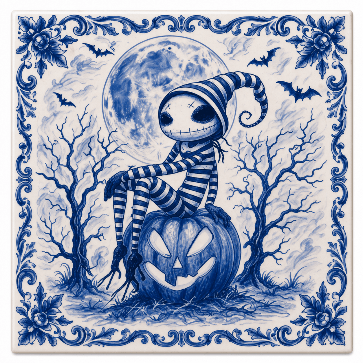 Skellington Pumpkin Moon